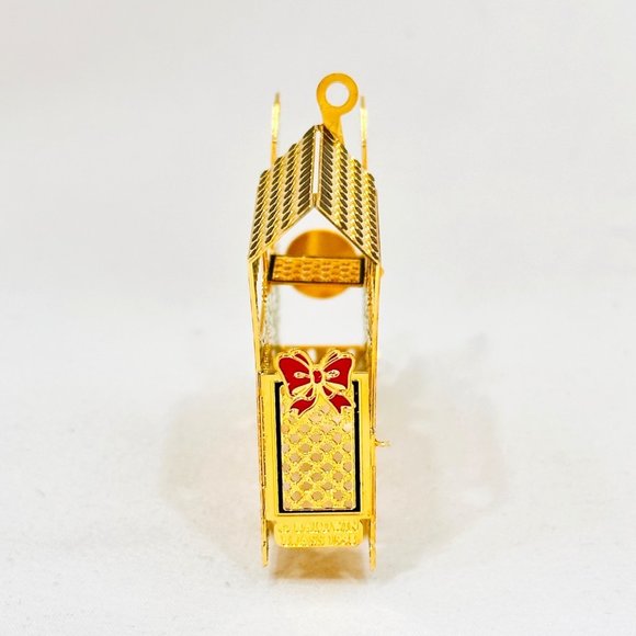 Baldwin 24kt Plated Vtg. Train Ornament (1998) - Picture 6 of 9